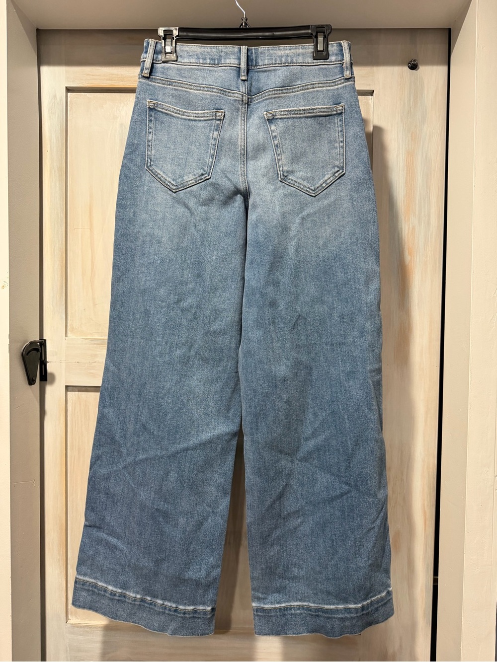 Altar'd State Light Blue High-Rise Wide Leg Jeans - Picture 4 of 6